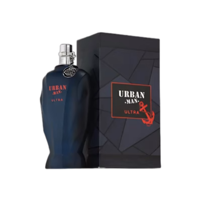 Fragrance World Urban Man Ultra Eau de Parfum 100 ml – frasco y estuche